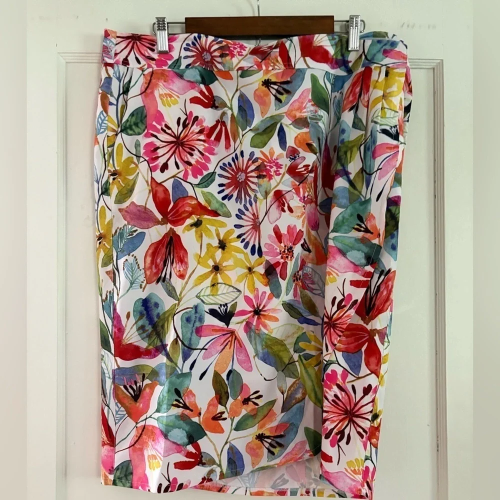 Rip Skirt Hawaii Wildflower Multicolor - EUC